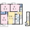 ハッピースクエアー Ⅱの間取り画像