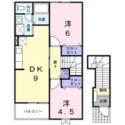 ラフォーレの間取り画像