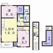 ロッサ Aの間取り画像