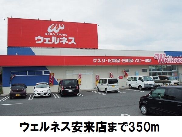近くのウェルネス安来店まで350m(徒歩5分)