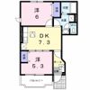 アンソレイユAの間取り画像