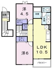 アムールの間取り画像
