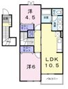 アムールの間取り画像