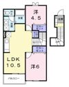 アムールの間取り画像