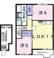 コモ弐番館の間取り画像