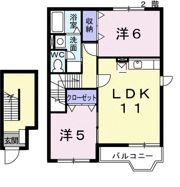 コモ弐番館の間取り画像