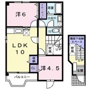 コージーハウス石井Bの間取り画像
