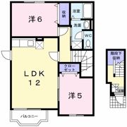 メゾン・アンソレイエの間取り画像
