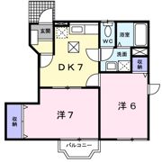 サンパティークヒルズの間取り画像