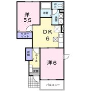 リーブラAの間取り画像