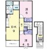 リーブラBの間取り画像