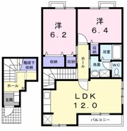 リス プランタンAの間取り画像
