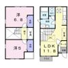 サンパティークの間取り画像