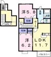 アン＆アンディ－ Bの間取り画像