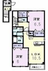 ファンシ－ハイムNANAの間取り画像