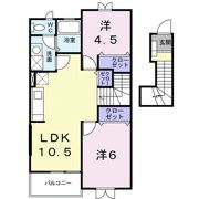 レジデンス田口の間取り画像