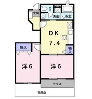 キャンパニュールA棟の間取り画像