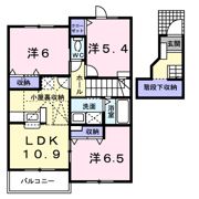 キャンパニュールB棟の間取り画像