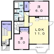 ティンカ－ベルの間取り画像