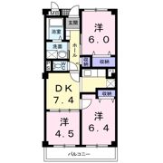 シャン・ド・フルールの間取り画像