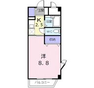 セゾン升本の間取り画像
