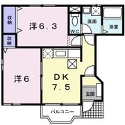 リバーサイド川久保の間取り画像