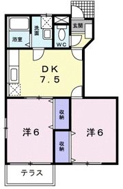 グローブ・レジデンスBの間取り画像