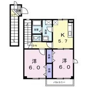 メゾンソレイユの間取り画像