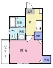 ローズハイムの間取り画像