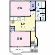 ハイツ ロジュマンBの間取り画像