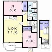 ハイツ ロジュマンBの間取り画像