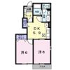 メゾンド・フロ－レの間取り画像