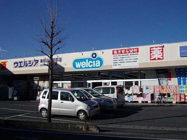 近くのウエルシア東松山六軒町店まで230m(徒歩3分)
