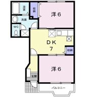 エスポワールの間取り画像