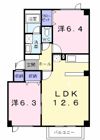 maison楓の間取り画像