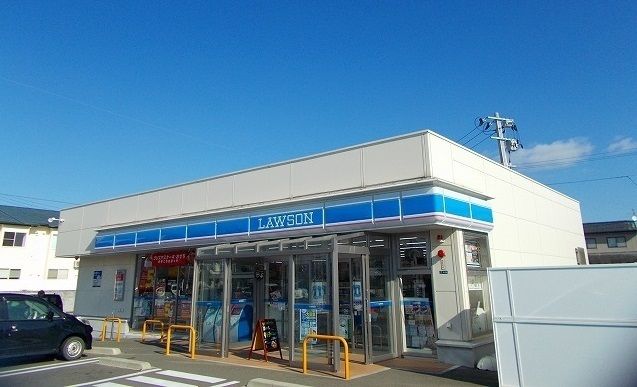 近くのローソン秋田仁井田栄町店まで200m（徒歩3分）