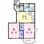 カサベルデBの間取り画像
