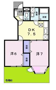 カサ ベーリャの間取り画像