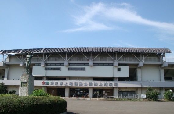 近くの上尾運動公園まで500m（徒歩7分）