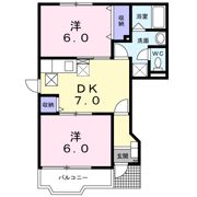 プリムローズ城東 Cの間取り画像