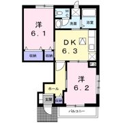 インフィニートBの間取り画像