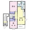 アラモード Bの間取り画像