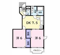 エターナルグローブBの間取り画像