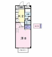 ソシア吉塚Aの間取り画像