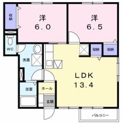 ロイヤルパークCの間取り画像