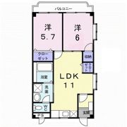 マンションすみれの間取り画像