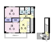 シェルCの間取り画像