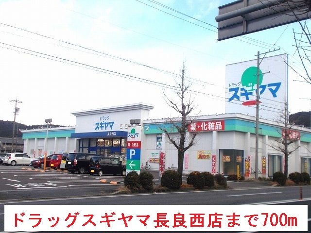 近くのドラッグ　スギヤマ長良西店まで700m（徒歩9分）