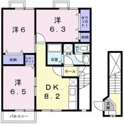 エスポワールⅠの間取り画像