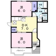 ビュー・グランテ21 Aの間取り画像